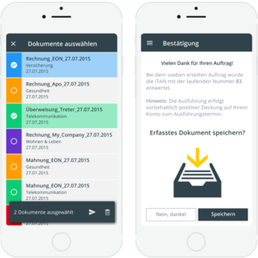 Neues UX-Design für die smartPay-App der comdirect bank AG