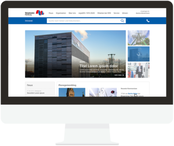 Neue Website im responsive Design für die Stromnetz Hamburg GmbH